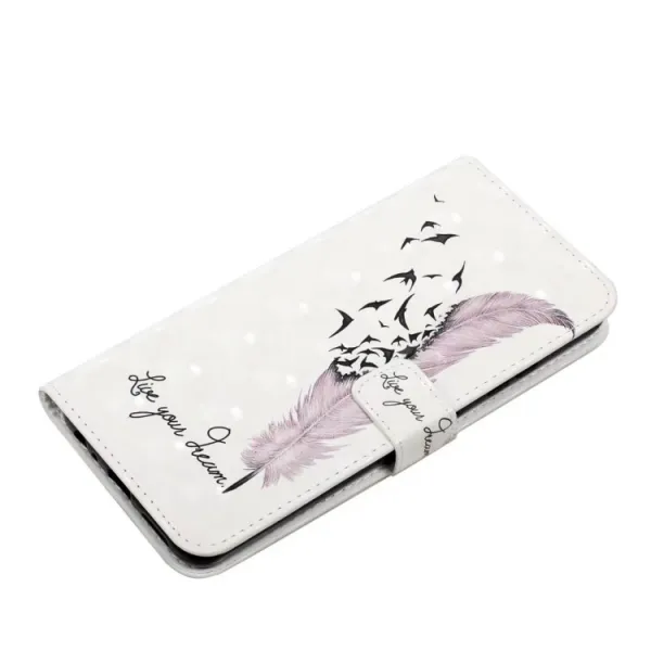 ART Peňaženkový kryt pre Xiaomi Redmi 14C / Poco C75 FEATHER
