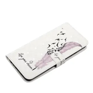 ART Peňaženkový kryt pre Xiaomi Redmi 14C / Poco C75 FEATHER