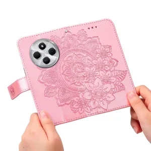 ART MANDALA Peňaženkový kryt pre Xiaomi Redmi 14C / Poco C75 ružový