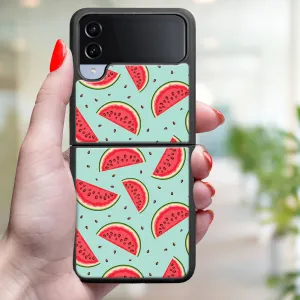 MY ART Ochranný kryt pre Samsung Galaxy Z Flip4 5G WATERMELON (120)
