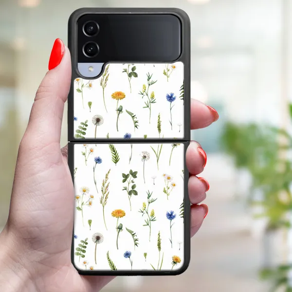 MY ART Ochranný kryt pre Samsung Galaxy Z Flip4 5G WILDFLOWER (153)