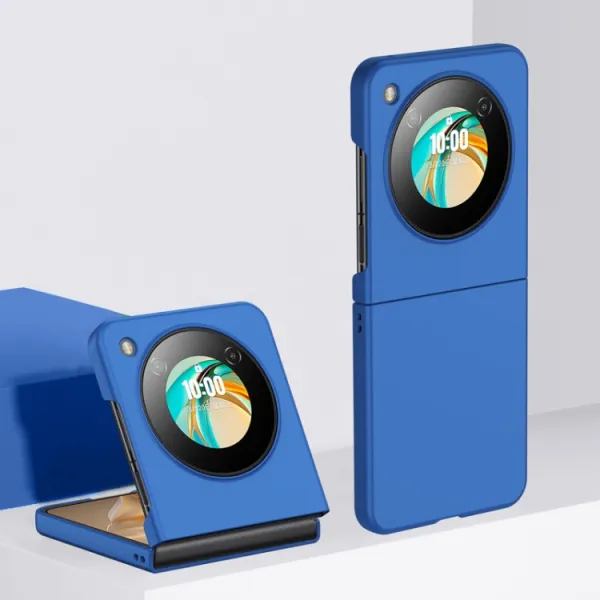 PLASTIC Ochranný plastový kryt pre Nubia Flip 5G tmavomodrý