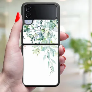 MY ART Ochranný kryt pre Samsung Galaxy Z Flip4 5G GREENERY (155)