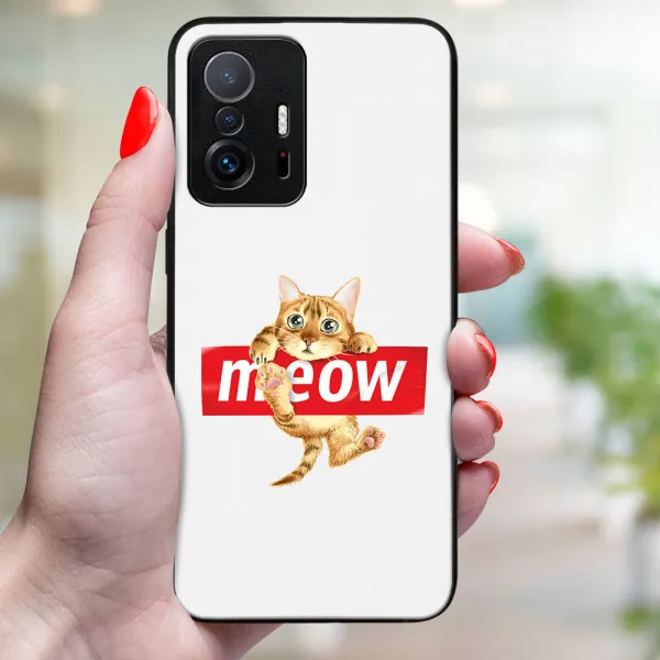 MY ART Ochranný kryt pre Xiaomi 11T / 11T Pro MEOW (183)