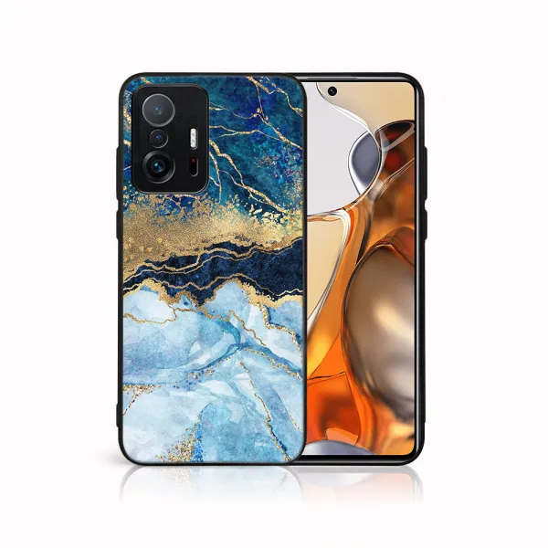 MY ART Ochranný kryt pre Xiaomi 11T / 11T Pro BLUE MARBLE (141)