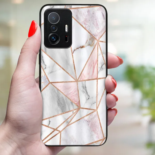 MY ART Ochranný kryt pre Xiaomi 11T / 11T Pro PINK MARBLE (143)