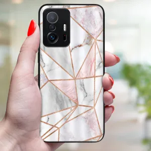 MY ART Ochranný kryt pre Xiaomi 11T / 11T Pro PINK MARBLE (143)