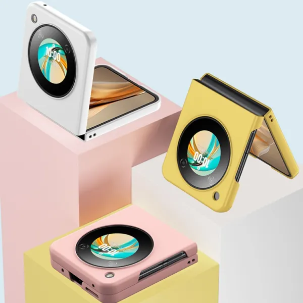PLASTIC Ochranný plastový kryt pre Nubia Flip 5G tmavomodrý