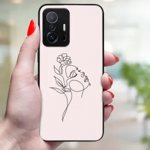 MY ART Ochranný kryt pre Xiaomi 11T / 11T Pro ROSE GIRL (198)