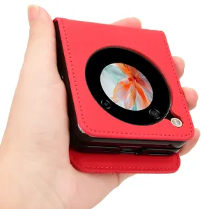 LITCHI Ochranný kryt  Nubia Flip 5G červený