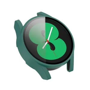 PC FULL COVER Plastový kryt so sklom pre Samsung Galaxy Watch FE zelený