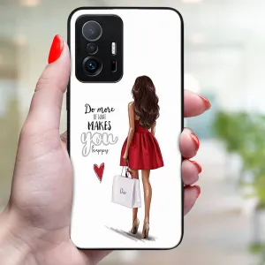 MY ART Ochranný kryt pre Xiaomi 11T / 11T Pro RED DRESS (137)