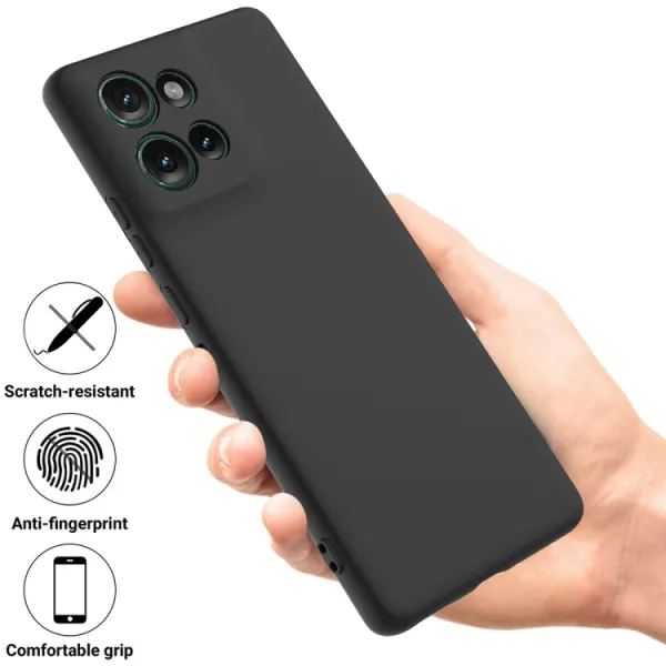 RUBBER Ochranný kryt pre Motorola Edge 50 čierny