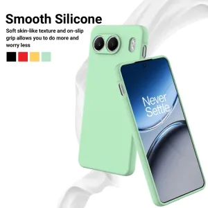 RUBBER Ochranný kryt pre OnePlus Nord 4 5G zelený