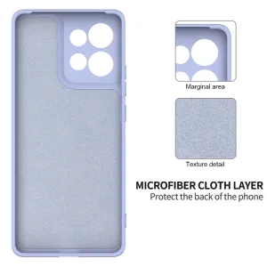 RUBBER Ochranný kryt pre Motorola Edge 50 fialový