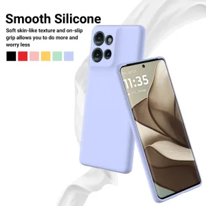 RUBBER Ochranný kryt pre Motorola Edge 50 fialový