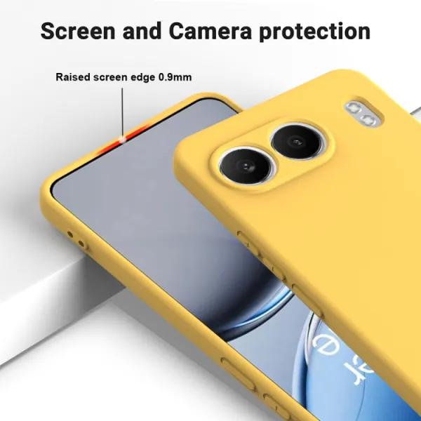 RUBBER Ochranný kryt pre OnePlus Nord 4 5G žltý