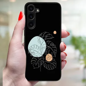 MY ART Ochranný kryt pre Samsung Galaxy S24 Plus 5G MONSTERA (194)