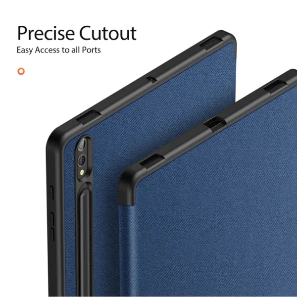 DUX DOMO Zaklápacie puzdro pre Samsung Galaxy Tab S10+ modré