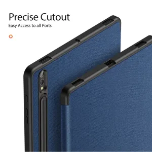 DUX DOMO Zaklápacie puzdro pre Samsung Galaxy Tab S10+ modré