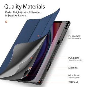 DUX DOMO Zaklápacie puzdro pre Samsung Galaxy Tab S10+ modré