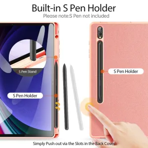 DUX DOMO Zaklápacie puzdro pre Samsung Galaxy Tab S10+ ružové