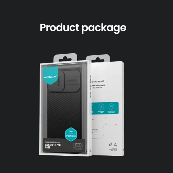 NILLKIN CAMSHIELD PRO Kryt pre Apple iPhone 16 Pro Max šedý