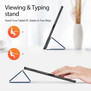DUX DOMO Zaklápacie puzdro pre Samsung Galaxy Tab S10 Ultra modré