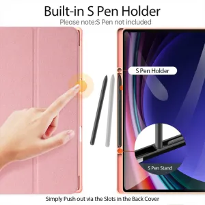 DUX DOMO Zaklápacie puzdro pre Samsung Galaxy Tab S10 Ultra ružové