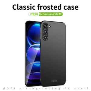 MOFI Plastový kryt pre Samsung Galaxy S24 FE 5G čierny