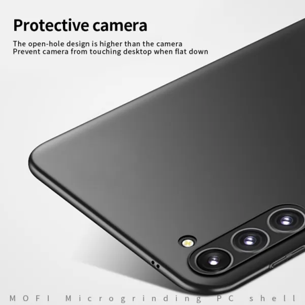 MOFI Plastový kryt pre Samsung Galaxy S24 FE 5G čierny