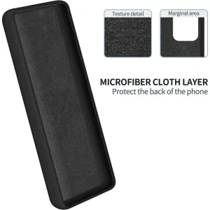 RUBBER Ochranný kryt pre Samsung Galaxy S24 FE 5G čierny