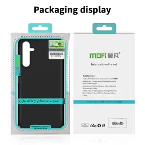MOFI Plastový kryt pre Samsung Galaxy S24 FE 5G modrý