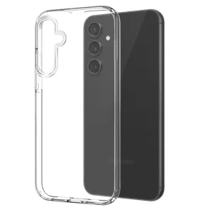 NORTHJO 3in1 Kompletná ochrana pre Samsung Galaxy S24 FE 5G priehľadný