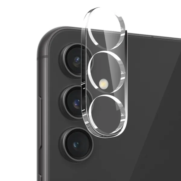 NORTHJO 3in1 Kompletná ochrana pre Samsung Galaxy S24 FE 5G priehľadný