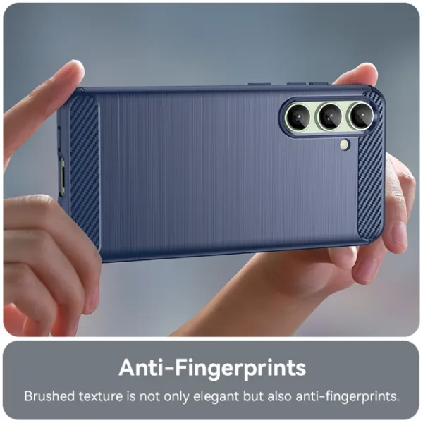 FLEXI TPU Ochranný kryt Samsung Galaxy S24 FE 5G modrý