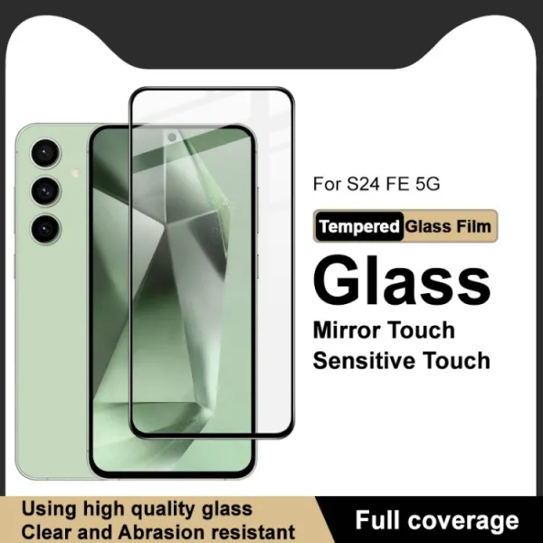 IMAK 3D Tvrdené ochranné sklo pre Samsung Galaxy S24 FE 5G