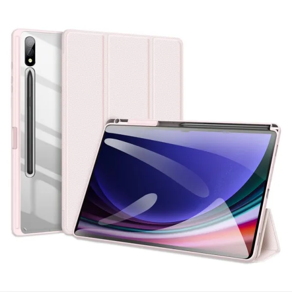 DUX TOBY Flipové puzdro pre Samsung Galaxy Tab S10+ ružové