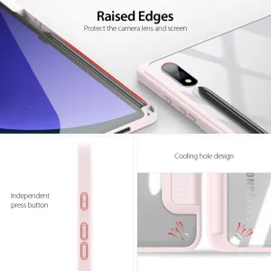 DUX TOBY Flipové puzdro pre Samsung Galaxy Tab S10+ ružové