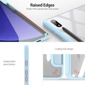 DUX TOBY Flipové puzdro pre Samsung Galaxy Tab S10+ modré