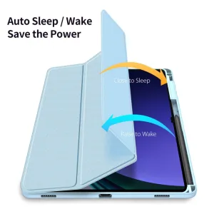 DUX TOBY Flipové puzdro pre Samsung Galaxy Tab S10+ modré