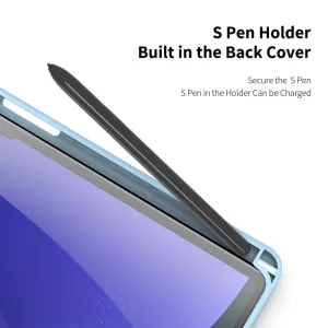 DUX TOBY Flipové puzdro pre Samsung Galaxy Tab S10+ modré