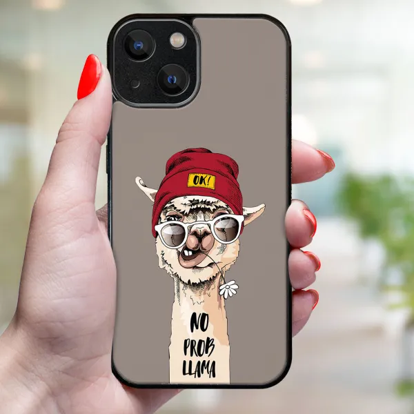 MY ART Ochranný kryt pre Apple iPhone 15 Plus PROBLLAMA (187)