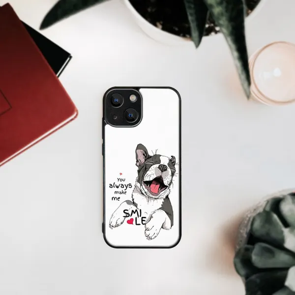 MY ART Ochranný kryt pre Apple iPhone 15 Plus SMILE (189)