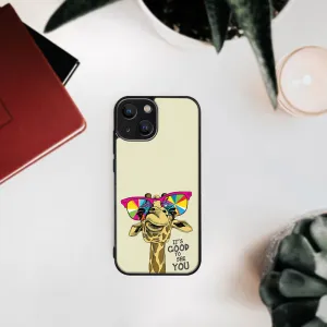 MY ART Ochranný kryt pre Apple iPhone 15 Plus GIRAFFE (180)