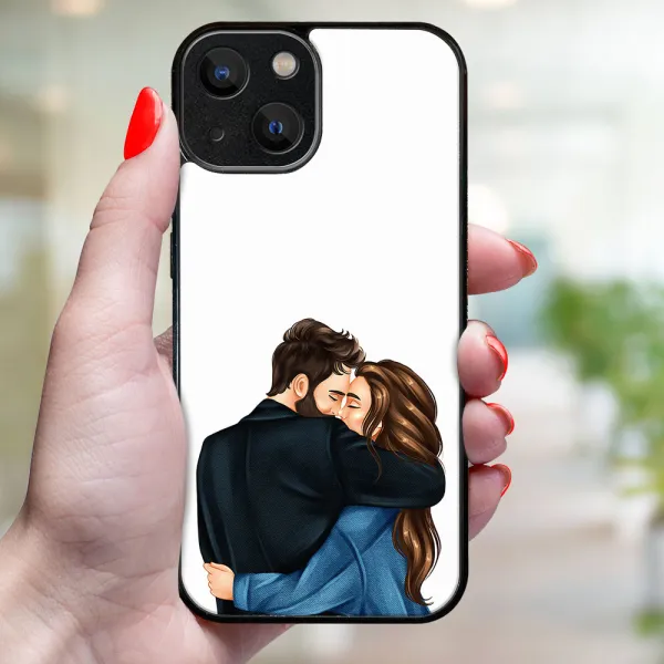MY ART Ochranný kryt pre Apple iPhone 15 Plus COUPLE (117)