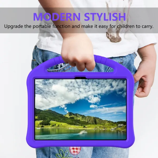 KIDDO Detský obal pre Teclast P40HD fialový