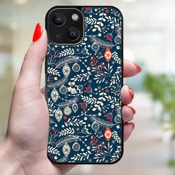 MY ART Kryt s vianočným dizajnom Apple iPhone 15 Plus MISTLETOE (070)