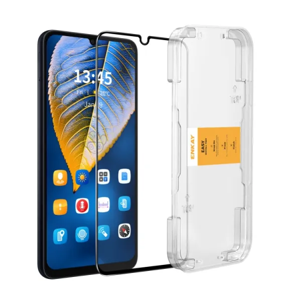 ENKAY EASY INSTALL Ochranné sklo pre Samsung Galaxy A06