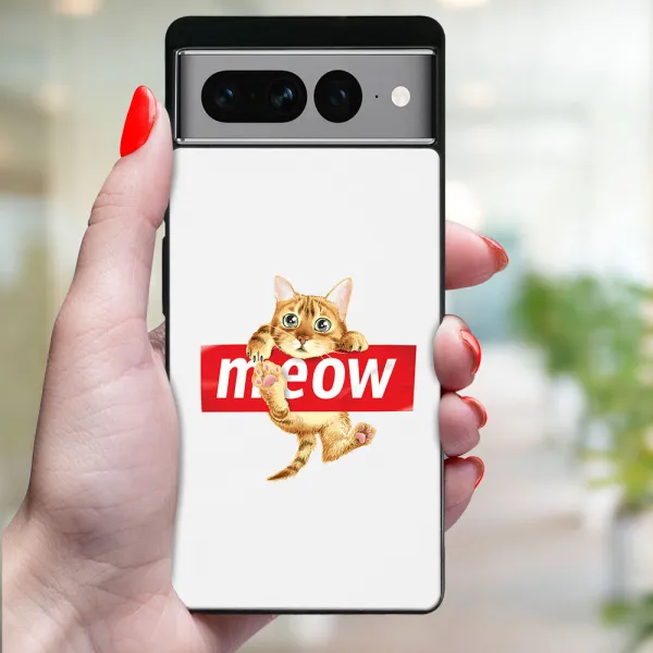 MY ART Ochranný kryt pre Google Pixel 7 Pro MEOW (183)